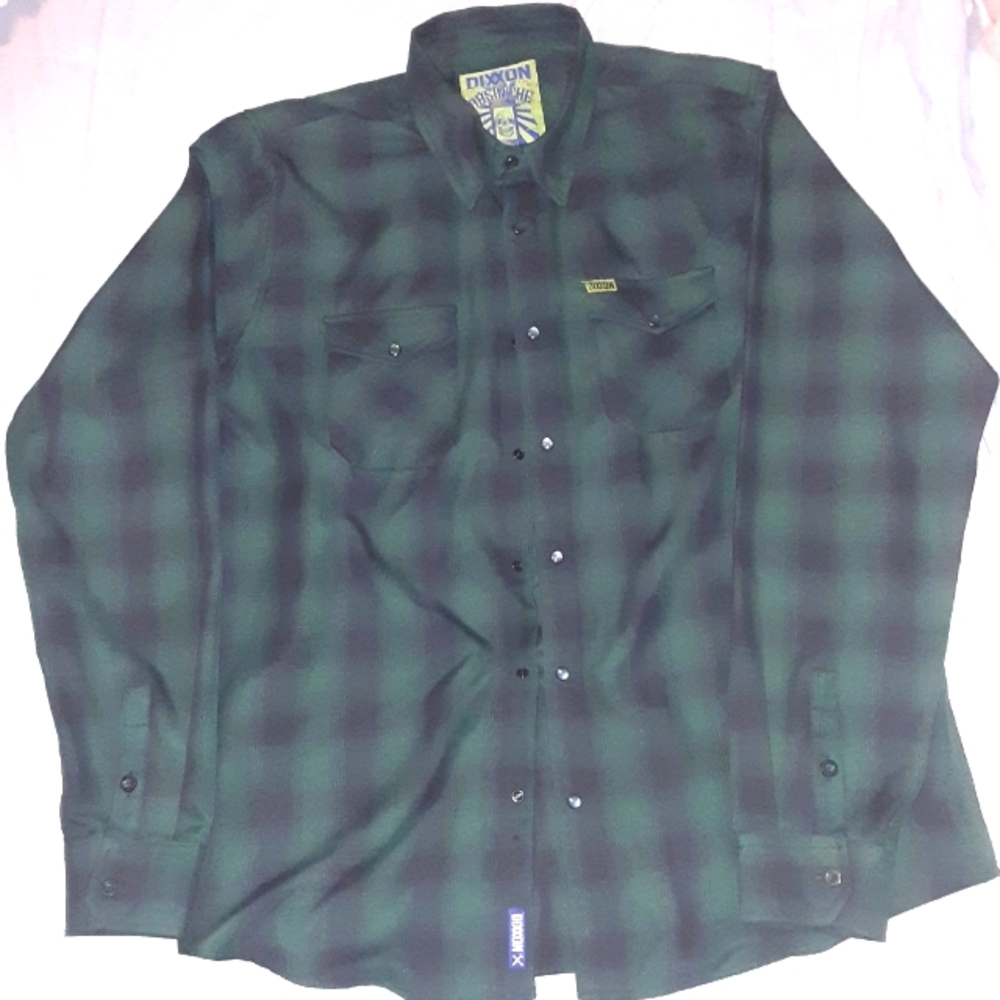 DIXXON Flannel ABSINTHE Limited Edition Men's Flannel. XLT